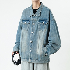 嗨派牛仔-S620夹克外套-韩版宽松-可上-各大平台，男装工装外套，星座910