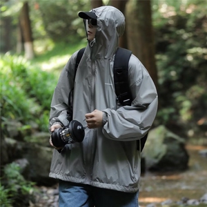 春季新款时尚外套冲锋衣外套男女登山服 DF918 P38图片