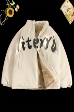 内里加绒棉衣男麂皮绒立领棉袄情侣棉服3363-P80控118，男装棉衣，星座207