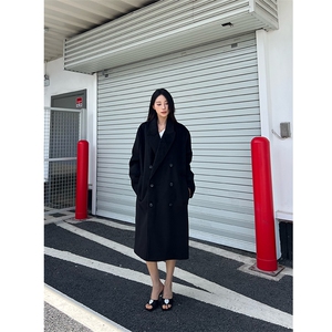 男女毛呢大衣中长款加棉呢子风衣常规F370-特100 加棉FY380-特110图片