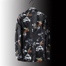 2021秋冬新款印花小西服男士韩版修身西装外套C796P95，男装西服，电商D225