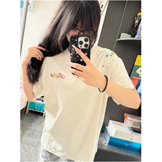 刺绣T恤男女韩版潮流短袖高街帅气2025夏季ins体恤ST555-P38，男装T恤，星座412-1