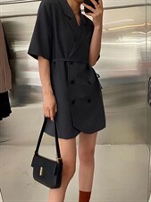 西装裙，女装西装，POHIO葆伊