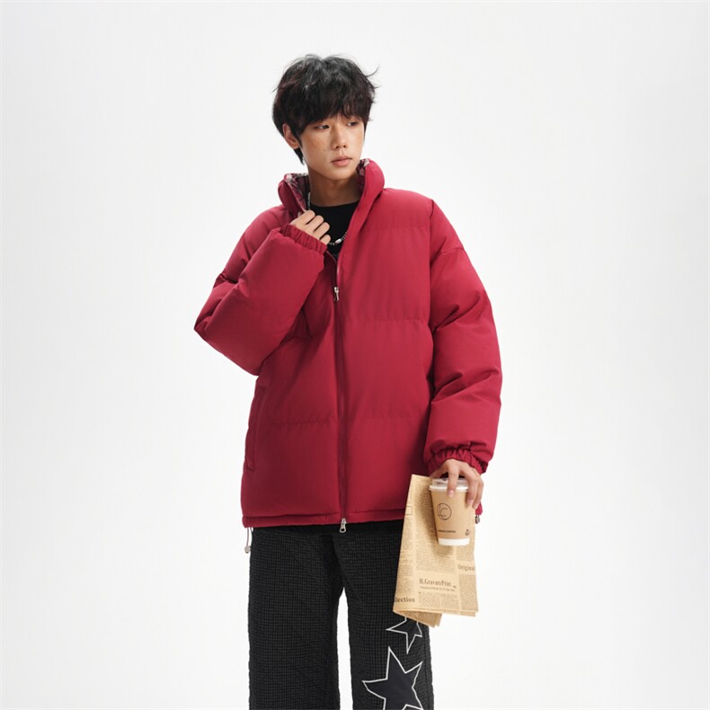 抖音得物美式潮流高品质格子三防加厚羽绒棉衣外套棉服MY5555-P68,男装棉衣,星座610B-1