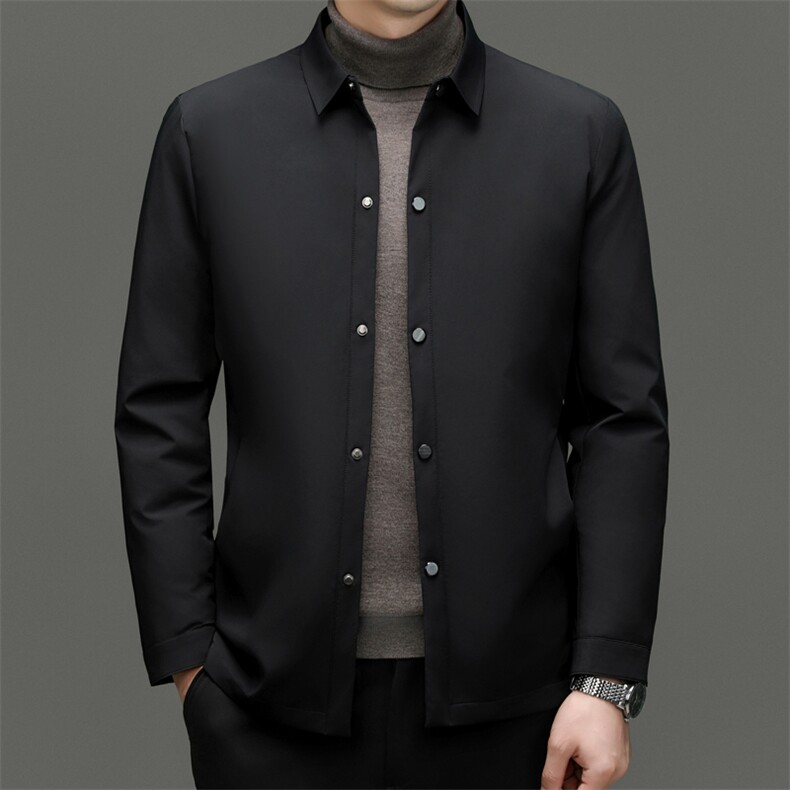 BN23602钱塘2020-2冬季时尚休闲厚款中年男士90鹅绒羽绒服P210,男装羽绒服,钱塘207-2