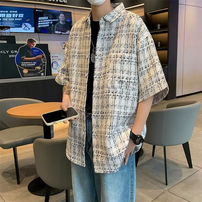 夏季新款小香风短袖衬衫C5525P40图片