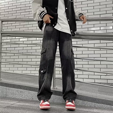 美式牛仔裤男款秋季长裤潮S6074P60，男装牛仔裤，星座1116-2