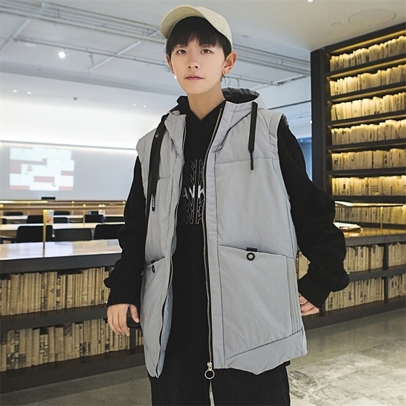 709-M11-P6020新款韩版休闲无袖连帽外套情侣棉衣马甲坎肩,男装棉衣,星座709