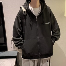 春季新款美式男外套连帽开衫卫衣夹克J140P36，男装夹克，星座1116-2