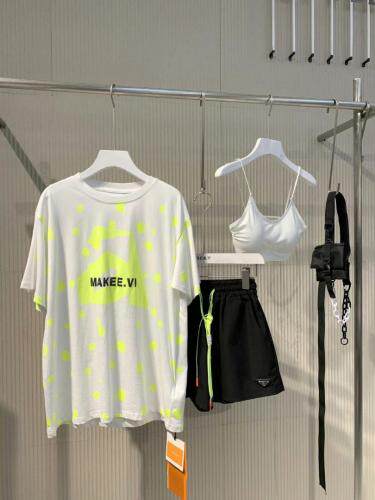 波点印花T恤～，女装T恤，LOVELS