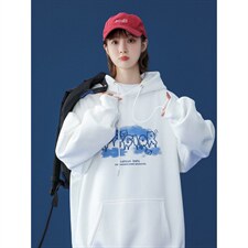 主推中性风卫衣男连帽宽松外套X-416B-1-WL121-P38限58，男装卫衣，星座416B-1