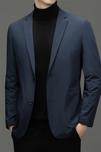 CDY7719钱塘2020-2中年男士时尚休闲羽绒西服外套量大价优P240图片