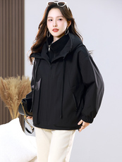 2025新款两件套现货冲锋衣保暖，女装棉衣/棉服，婷轩阁