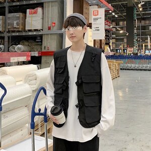 军事机能风户外战术工装马甲摄影背心ins外套男女多口袋MJ51-P30,男装背心/马甲,星座1008-2