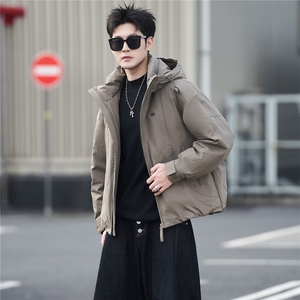 M-3XL B353 9938 P220 黑连帽2025冬羽绒服【标50控活动价328】图片