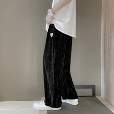 高街扎染裤子男夏薄款ins宽松拖地休闲裤阔腿运动裤男K1313-P30，男装休闲裤，星座512-4