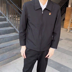行政夹克男商务领导穿搭帅气成熟稳重男装外套310B-1-JK81-P45，男装夹克，星座310B-1