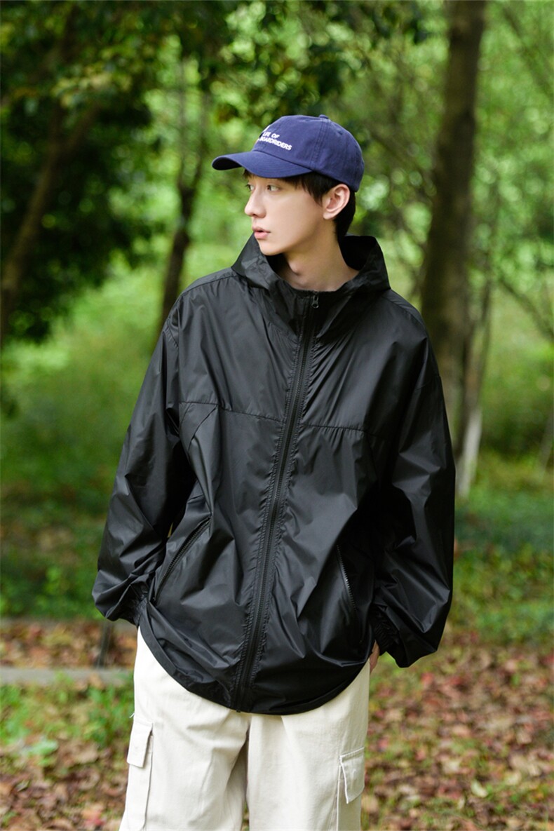 F8038/P60防晒指数UPF50+合格防紫外线防晒服男皮肤衣薄外套,男装防晒衣,电商A141