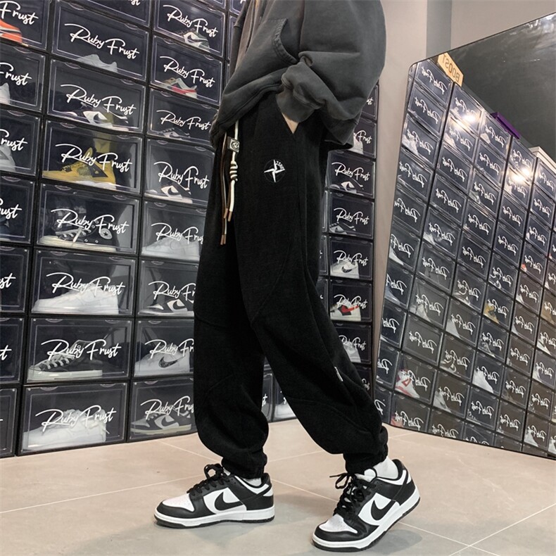 2025冬季新款欧棉绒加绒加厚保暖束脚棉裤A316-1-K1205P68控85,男装棉衣,星座906（原电商a316-1）