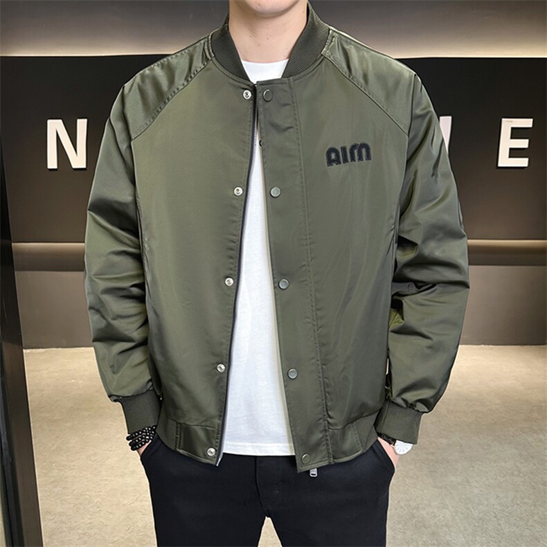 2026新款春季棒球服男士外套大码男装夹克上衣A313-J112536-P145,男装夹克,电商A313