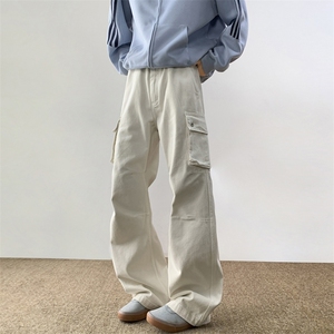 直筒裤工装休闲裤男女  美式高街潮牌长裤子K7047-P57图片