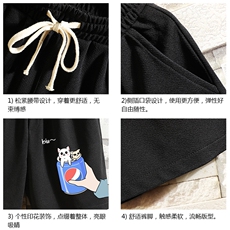 MK37262-P15冰丝短裤男士大码宽松休闲五分裤男运动中裤砖墙，男装休闲裤，电商A040A