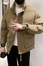 冬季工装潮流加厚韩版棉衣外套棉服小伙店主风MY923特P75，男装棉衣，星座301B-1
