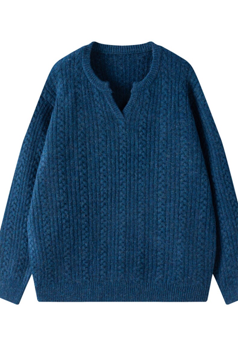 现货高品质得物抖音直播套头V领针织衫毛衣310A-2MYY5018P88,男装针织衫/毛衣,星座310A-2