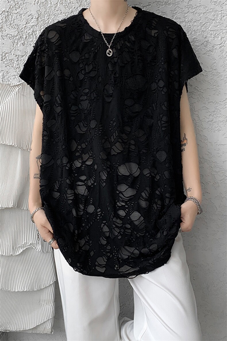 8XL-M重磅！特大码短袖T恤背心男宽松休闲百搭篮球服DX318P28,男装背心/马甲,电商D206-1