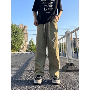 大量现货 夏季新款阔腿裤男百搭宽松休闲速干裤DY5032-P55图片