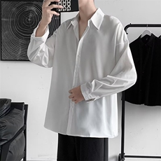 男春秋情侣宽松休闲衬衣C20P25，男装衬衫，星座1116-2