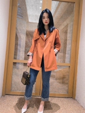 【现货】春季新款斜纹风衣，女装风衣，得瑟空间