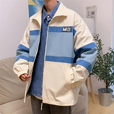 秋冬款棒球服夹克外套男潮牌字母刺绣情侣学生22125-P65控108，男装夹克，星座717