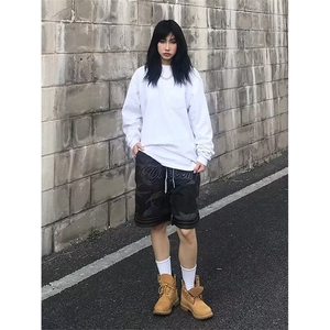 美式复古迷彩工装短裤男女2025夏季新款五分裤运动裤YDA15-P36图片