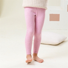 秋冬季半毛保暖贴身平面中厚款童裤打底裤男女，童装裤子，群鹿羊绒