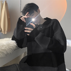 B300P53秋冬新款男女同款宽松毛衣外套男装上衣，男装针织衫/毛衣，星座512-6