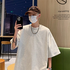 圆领短袖T恤男夏季新款设计感休闲百搭修身显瘦上衣TX601-特P22，男装T恤，电商A178