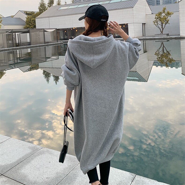 新品现货有秋冬连帽卫衣宽松加绒加厚款号T192-P125K188,女装卫衣/绒衫,浙宝305