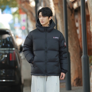 羽绒服男款90白鸭绒羽绒服防寒保暖连帽外套休闲上衣1227-p310图片