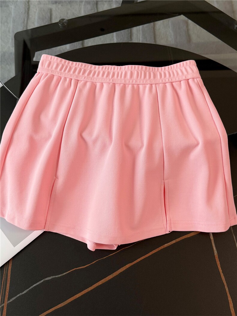 网红时尚套装裙女夏新款修身显瘦刺绣小马短袖上衣裤裙两件套,女装套装/套裙,江南