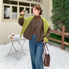 轻薄羽绒棉服韩系棉衣2C011-9810-1-P150-K238，女装棉衣/棉服，2C011