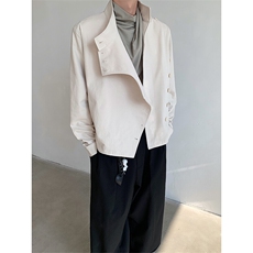 现货！25春季击剑服设计男士简约短款夹克外套JK103-p118，男装夹克，电商B288