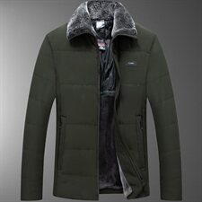 6803/P80中老年男装外套爸爸冬季棉服加绒加厚短款棉袄男，男装棉衣，星座1216（原钱塘722）