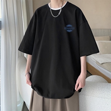 230g重磅纯棉短袖t恤男大码半袖半截袖DX17395-P20，男装T恤，电商A040