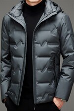 BAMJ-6091钱塘2020-2冬季厚款中年男士商务休闲简约羽绒服P205，男装羽绒服，钱塘207-2
