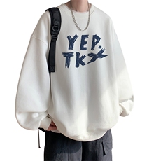 ！圆领卫衣男长袖T恤男WY146-P28加绒款（JR）-P33控价:49，男装卫衣，电商B367
