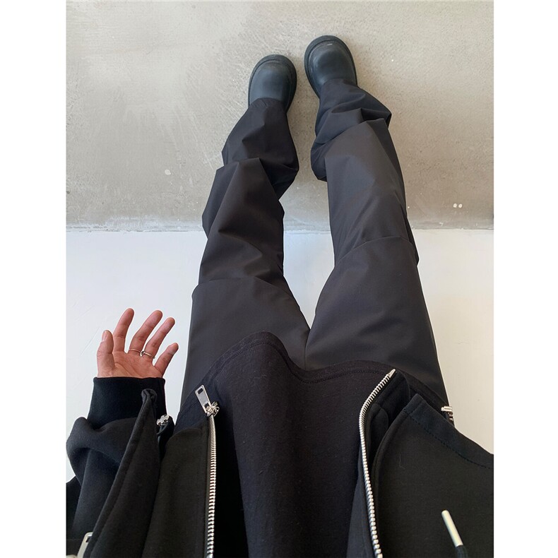 春装美式三合一解构立体剪裁抽绳冲锋裤运动长裤男潮KH132特P65，男装休闲裤，电商A341