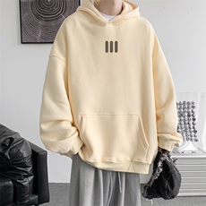 已注册/秋冬内景宽松无绳连帽卫衣男潮牌外套MS00683/P45加绒P50，女装短外套，电商B316