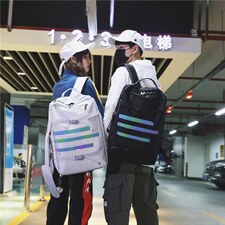 夜视开学季休闲尼龙男士双肩包反光包户外运动背包，鞋类箱包，星座510A-2