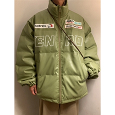 EQ156冬季新款港风炸街痞帅机车服加厚皮棉衣棉服宽松外套男P118，男装棉衣，电商C306-1